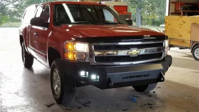 CHEVY 1500 2007.5-2013 with CLASSIC FRONT Weld It Yourself STANDARD installed