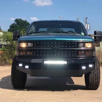 CHEVY 1500 1988-1998 with CLASSIC FRONT Weld It Yourself STANDARD installed