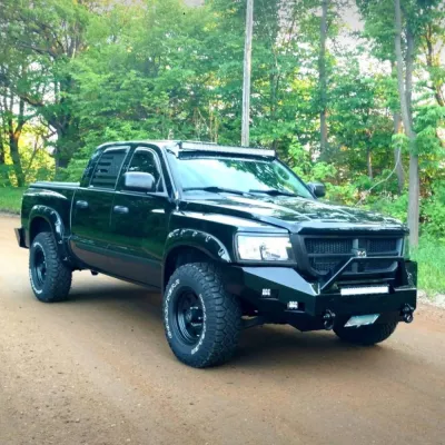 DODGE DAKOTA 2005-2011 with CLASSIC FRONT Weld It Yourself STANDARD installed