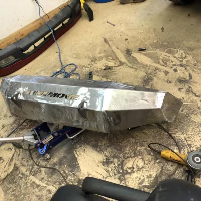 TOYOTA TACOMA 1995-2004 with CLASSIC FRONT Weld It Yourself STANDARD installed