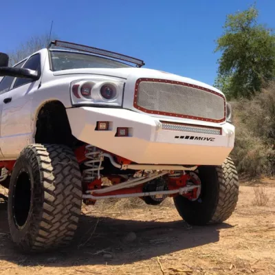 DODGE 2500-3500 2006-2009 with CLASSIC FRONT Weld It Yourself STANDARD installed