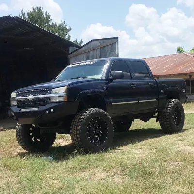 CHEVY 1500 2003-2007 with CLASSIC FRONT Weld It Yourself STANDARD installed