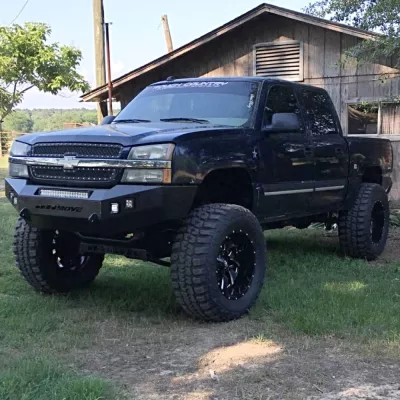 CHEVY 1500 2003-2007 with CLASSIC FRONT Weld It Yourself STANDARD installed