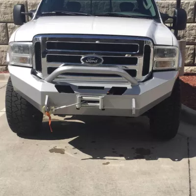 FORD F250-350 2005-2007 with CLASSIC FRONT Weld It Yourself Offroad installed