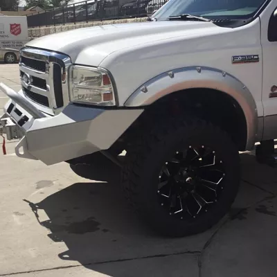 FORD F250-350 2005-2007 with CLASSIC FRONT Weld It Yourself Offroad installed