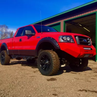 FORD F150 2004-2008 with CLASSIC FRONT Weld It Yourself STANDARD installed