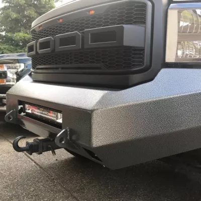 FORD F250-350 2005-2007 with CLASSIC FRONT Weld It Yourself STANDARD installed