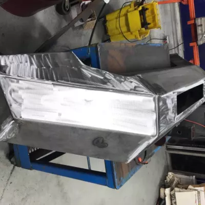 FORD F250-350 2005-2007 with CLASSIC FRONT Weld It Yourself STANDARD installed