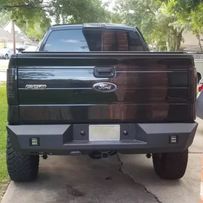 FORD F150 2009-2014 with CLASSIC REAR Weld It Yourself STANDARD installed