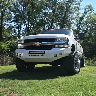 CHEVY 2500-3500HD 1999-2002 with CLASSIC FRONT Weld It Yourself STANDARD installed
