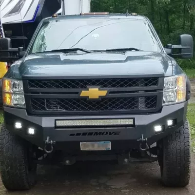 CHEVY 2500-3500HD 2011-2014 with CLASSIC FRONT Weld It Yourself STANDARD installed