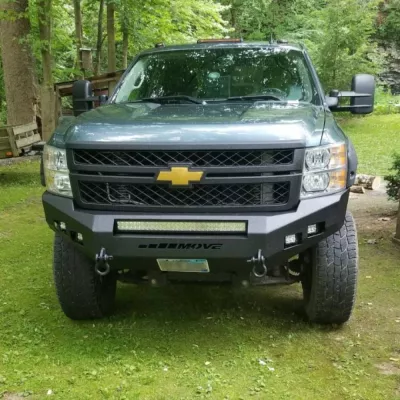 CHEVY 2500-3500HD 2011-2014 with CLASSIC FRONT Weld It Yourself STANDARD installed