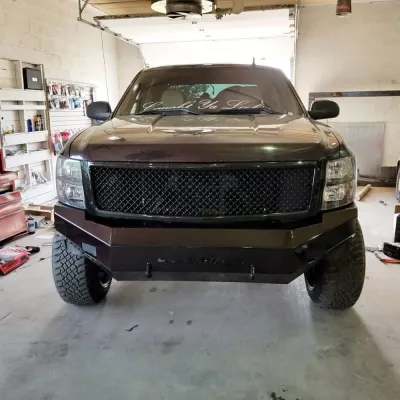 CHEVY 1500 2007.5-2013 with CLASSIC FRONT Weld It Yourself STANDARD installed