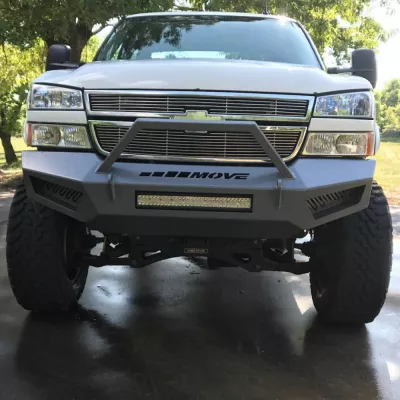 CHEVY 2500-3500HD 2003-2007 with PRECISION FRONT Weld It Yourself STANDARD installed