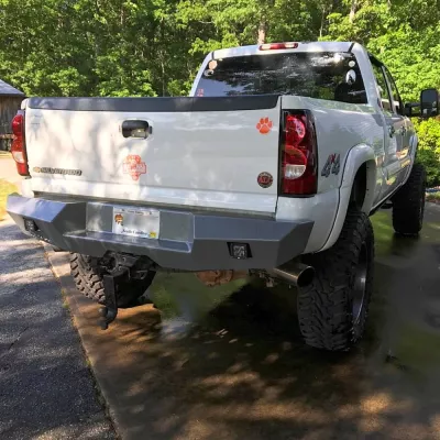 CHEVY 2500-3500HD 2003-2007 with PRECISION REAR Weld It Yourself STANDARD installed