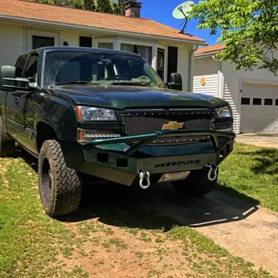 CHEVY 1500 2003-2007 with CLASSIC FRONT Weld It Yourself STANDARD installed