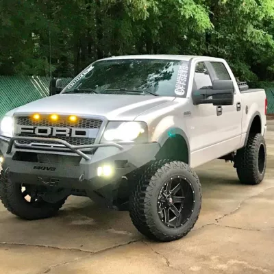 FORD F150 2004-2008 with CLASSIC FRONT Weld It Yourself STANDARD installed