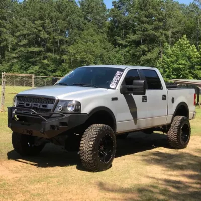 FORD F150 2004-2008 with CLASSIC FRONT Weld It Yourself STANDARD installed