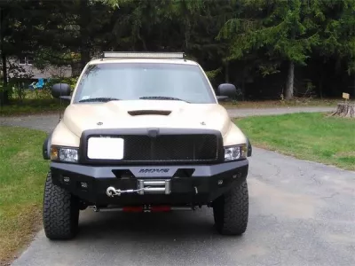 DODGE 1500 1994-2001 with CLASSIC FRONT Weld It Yourself Offroad installed
