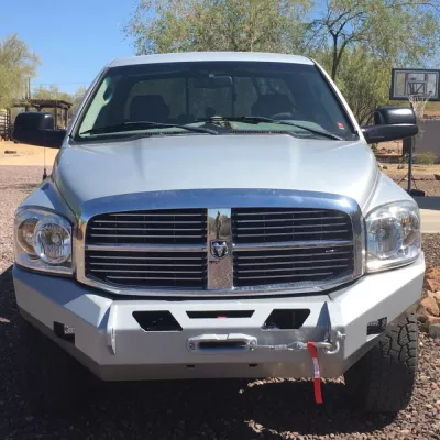 DODGE 2500-3500 2006-2009 with CLASSIC FRONT Weld It Yourself Offroad installed