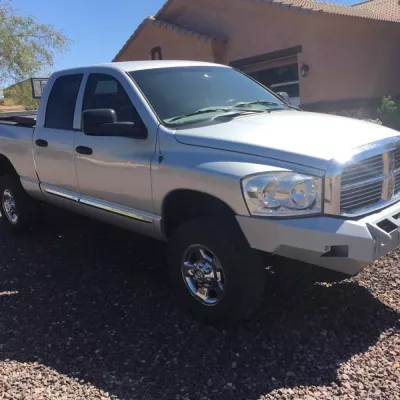 DODGE 2500-3500 2006-2009 with CLASSIC FRONT Weld It Yourself Offroad installed