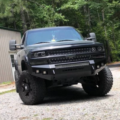 CHEVY 1500 1999-2002 with CLASSIC FRONT Weld It Yourself STANDARD installed