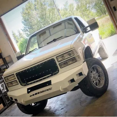 CHEVY 1500 1988-1998 with CLASSIC FRONT Weld It Yourself STANDARD installed