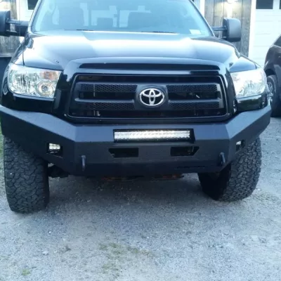 TOYOTA TUNDRA 2007-2013 with CLASSIC FRONT Weld It Yourself STANDARD installed