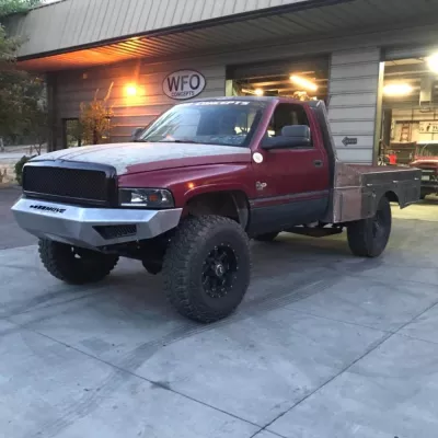 DODGE 2500-3500 1994-2002 with PRECISION FRONT Weld It Yourself STANDARD installed