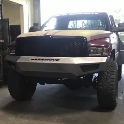 DODGE 2500-3500 1994-2002 with PRECISION FRONT Weld It Yourself STANDARD installed