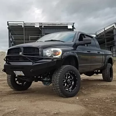 DODGE 2500-3500 2006-2009 with CLASSIC FRONT Weld It Yourself STANDARD installed
