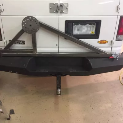 FORD E-SERIES VAN 1992-2007 with PRECISION REAR W.I.Y.KIT STANDARD installed