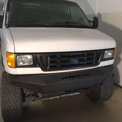 FORD E-SERIES VAN 1992-2007 with PRECISION FRONT W.I.Y.KIT STANDARD installed