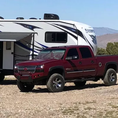 CHEVY 2500-3500HD 2003-2007 with CLASSIC FRONT Weld It Yourself STANDARD installed