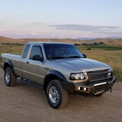 FORD RANGER 2001-2012 with CLASSIC FRONT Weld It Yourself STANDARD installed
