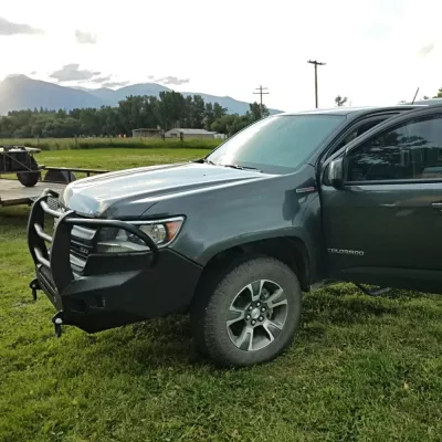 CHEVY COLORADO 2013-2020 with CLASSIC FRONT Weld It Yourself STANDARD installed