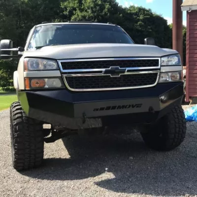 CHEVY 2500-3500HD 2003-2007 with CLASSIC FRONT Weld It Yourself STANDARD installed