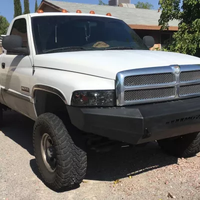 DODGE 2500-3500 1994-2002 with CLASSIC FRONT Weld It Yourself STANDARD installed
