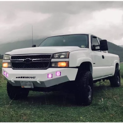 CHEVY 2500-3500HD 2003-2007 with CLASSIC FRONT Weld It Yourself STANDARD installed