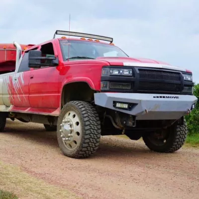 CHEVY 2500-3500HD 1988-1998 with PRECISION FRONT W.I.Y.KIT STANDARD installed