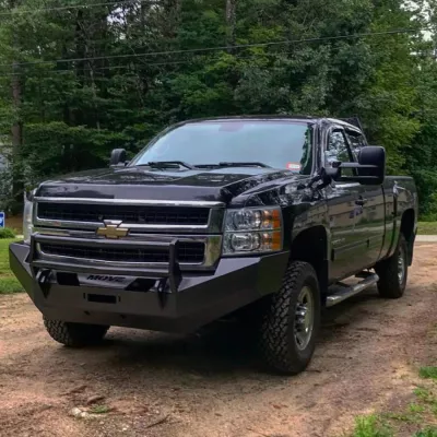 CHEVY 2500-3500HD 2007.5-2010 with CLASSIC FRONT Weld It Yourself Offroad installed