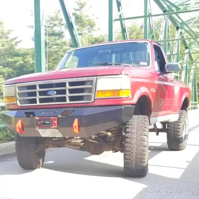 FORD F150 1992-1996 with CLASSIC FRONT Weld It Yourself Offroad installed