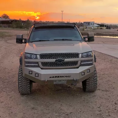 CHEVY 1500 2003-2007 with CLASSIC FRONT Weld It Yourself STANDARD installed