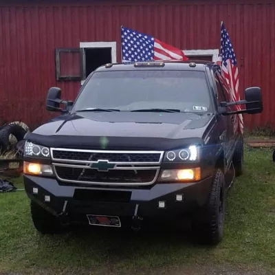 CHEVY 1500 2003-2007 with CLASSIC FRONT Weld It Yourself STANDARD installed