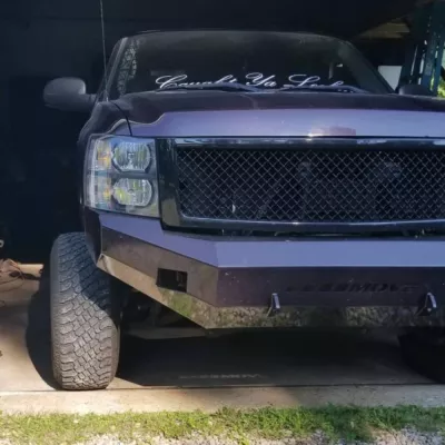 CHEVY 1500 2007.5-2013 with CLASSIC FRONT Weld It Yourself STANDARD installed