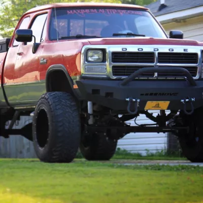 DODGE 150-250-350 1981-1993 with CLASSIC FRONT Weld It Yourself STANDARD installed