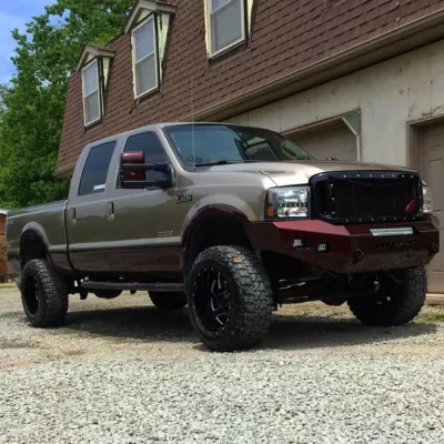 FORD F250-350 1999-2004 with CLASSIC FRONT W.I.Y.KIT STANDARD installed