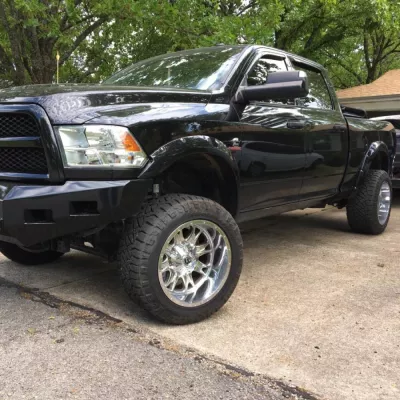 DODGE 2500-3500 2010-2018 with CLASSIC FRONT Weld It Yourself STANDARD installed