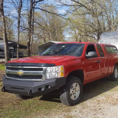 CHEVY 1500 2007.5-2013 with CLASSIC FRONT Weld It Yourself STANDARD installed