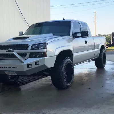 CHEVY 1500 2003-2007 with CLASSIC FRONT Weld It Yourself STANDARD installed